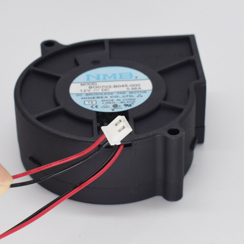 4pcs NMB BG0703-B054-000 75x75x30mm 12V 0.66A Projector Ball DC Blower Fan 2pin