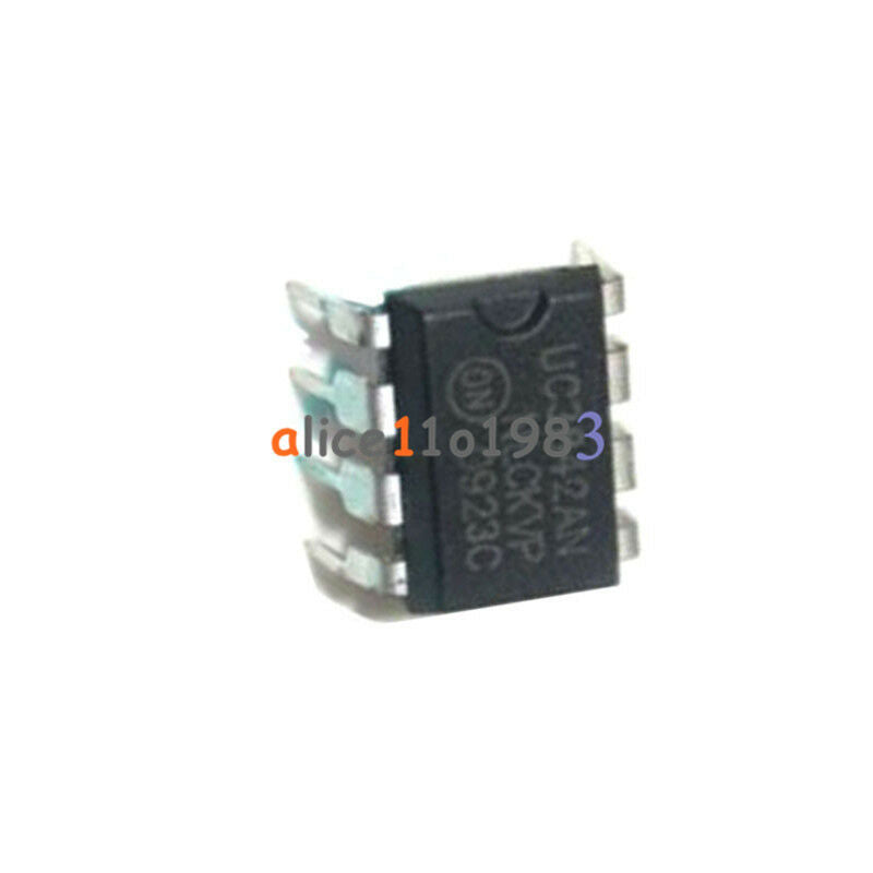 10PCS IC UC3842 UC3842AN ON REG CTRLR BST FLYBK PWM DIP8