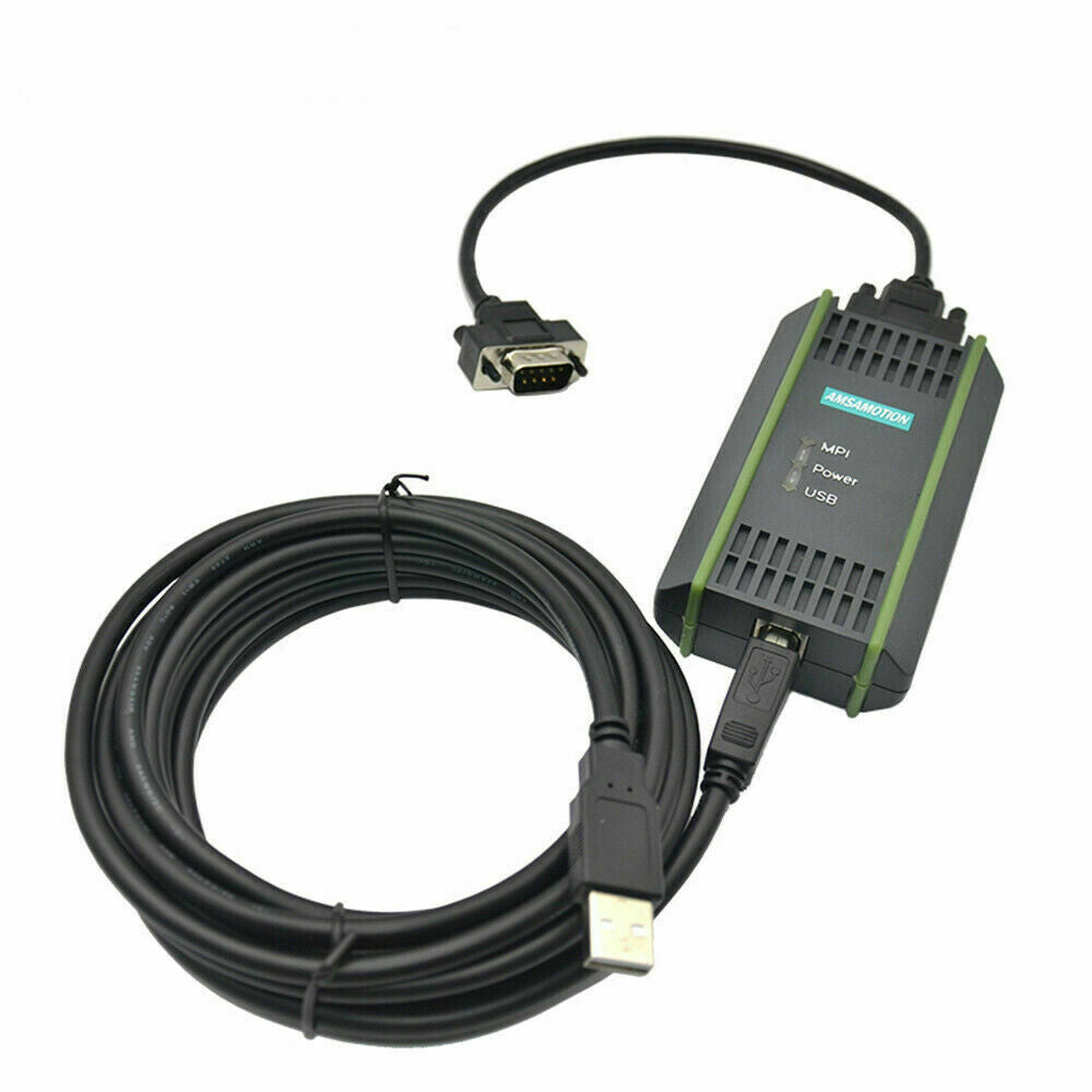 Programming Cable 6ES7972-0CB20-0XA0 For Siemens S7-200 300 400 PLC USB-MPI PPI