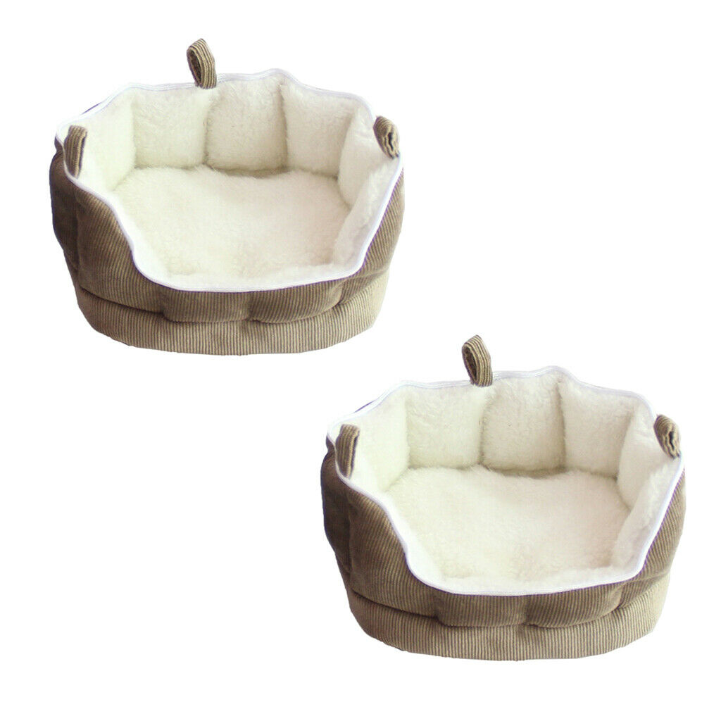 2Pcs Hammock Small Animal Rat Hedgehog Squirrel House Guinea Pig Bed Nest Pad