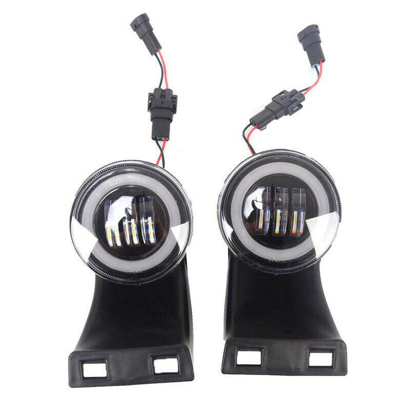 Car Fog Lights Running Lights LED Modified Daytime Running Lights DRL Lights fR6