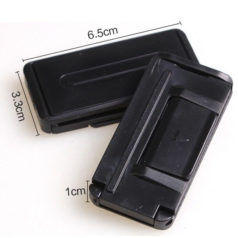 2x Seatbelt Adjuster Clip Buckle Shoulder Relax Neck Comfort Supports Clamp Car