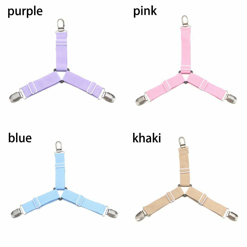 Non-slip Straps Fastener Elastic Belt Mattress Clip Bed Sheets Buckle