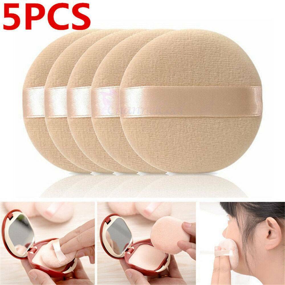 5*/Set Facial Beauty Sponge Powder Puff Pads Face Foundation Makeup Cosmetic Pad