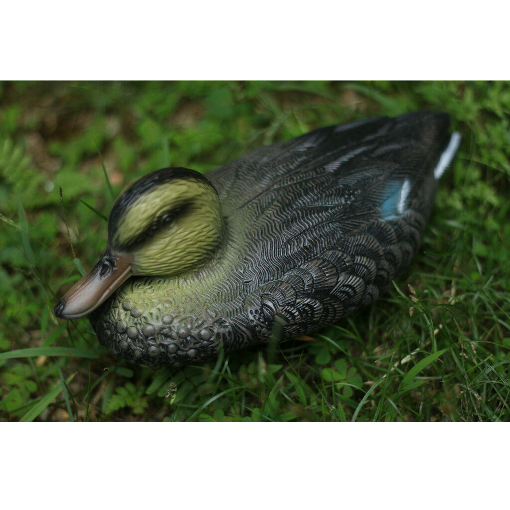 1 Pair Plastic Mallard Duck Decoy with Floating Keel Wildfowler Decoy Drake