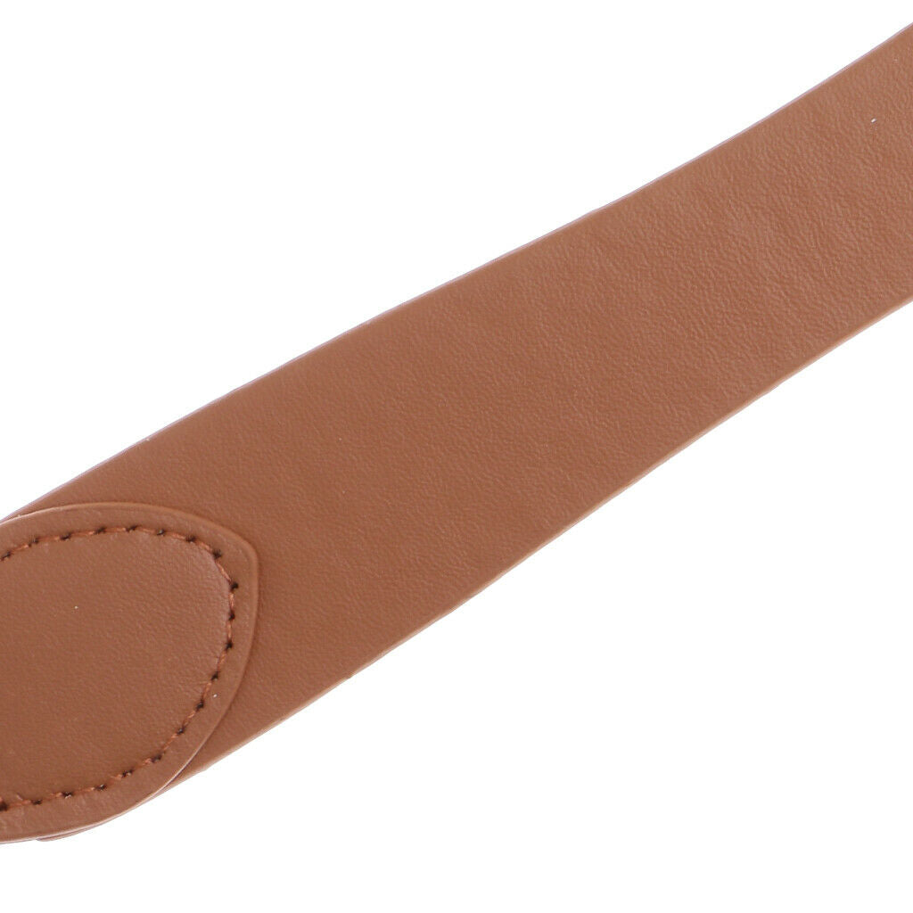 2x PU Leather Handbag Belt Bag Short Strap Replacement 29cm Bag Accessory