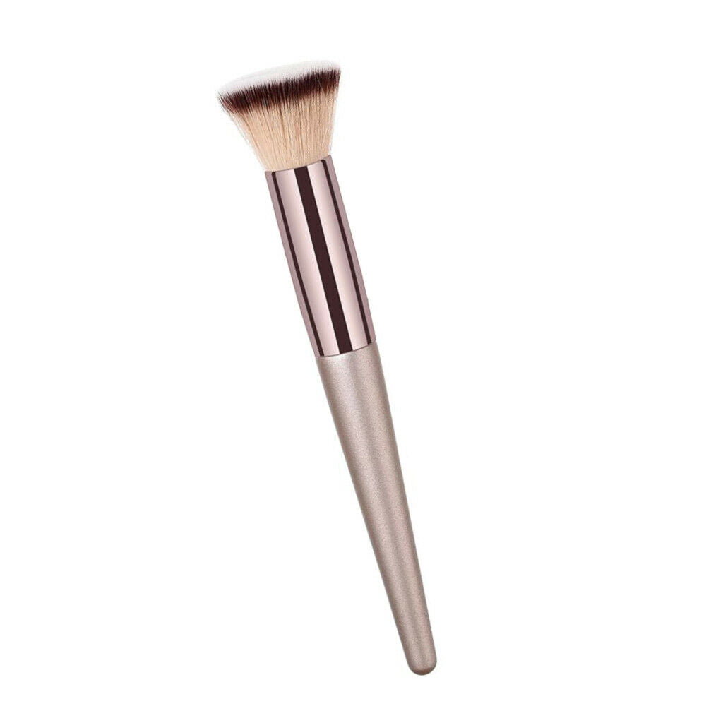 Soft Face Powder Concealer Kabuki Brush Cosmetic Tool Kit 04,Flat Brush