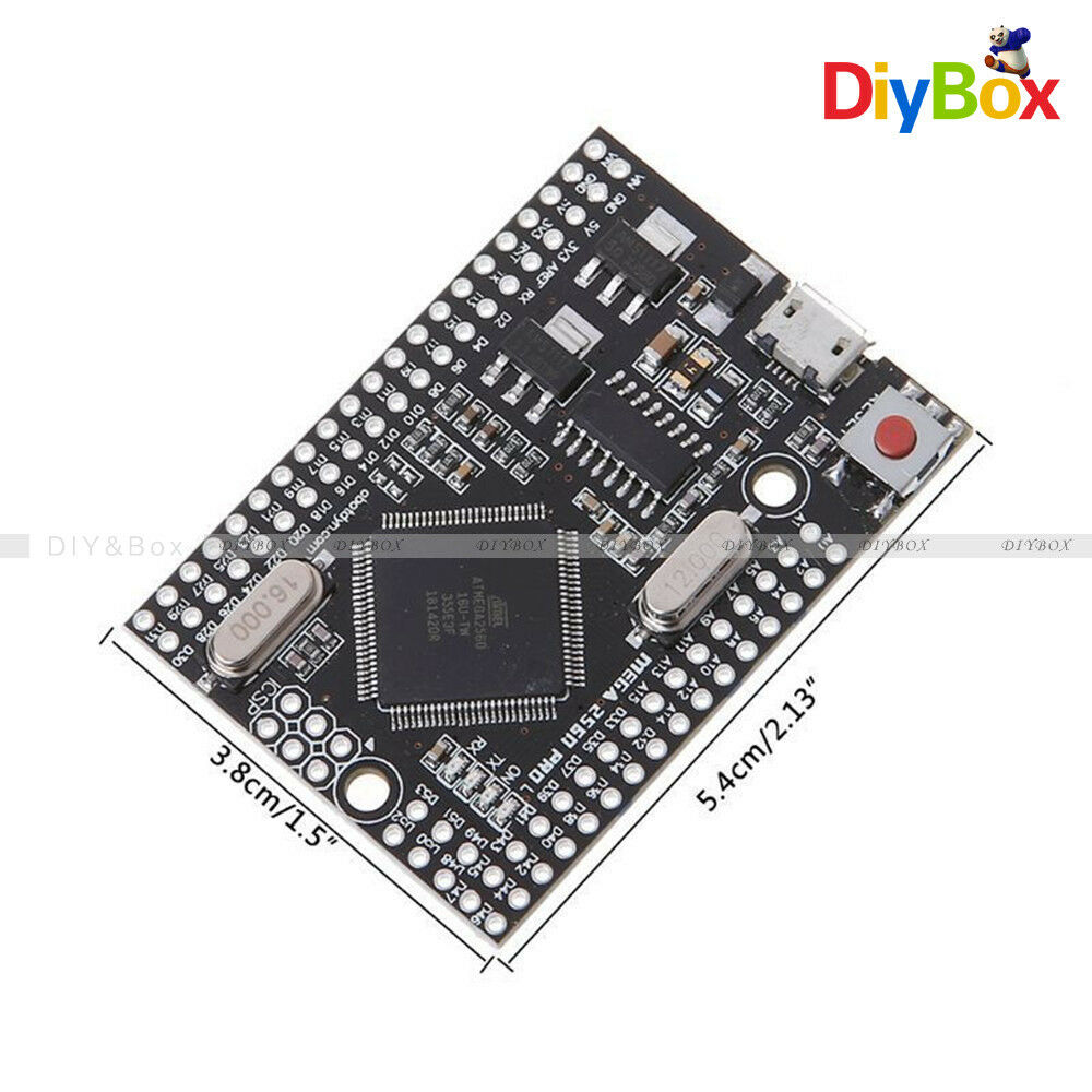 Mini MEGA 2560 Pro USB CH340G Development Board ATMEGA2560-16AU Arduino MEGA2560