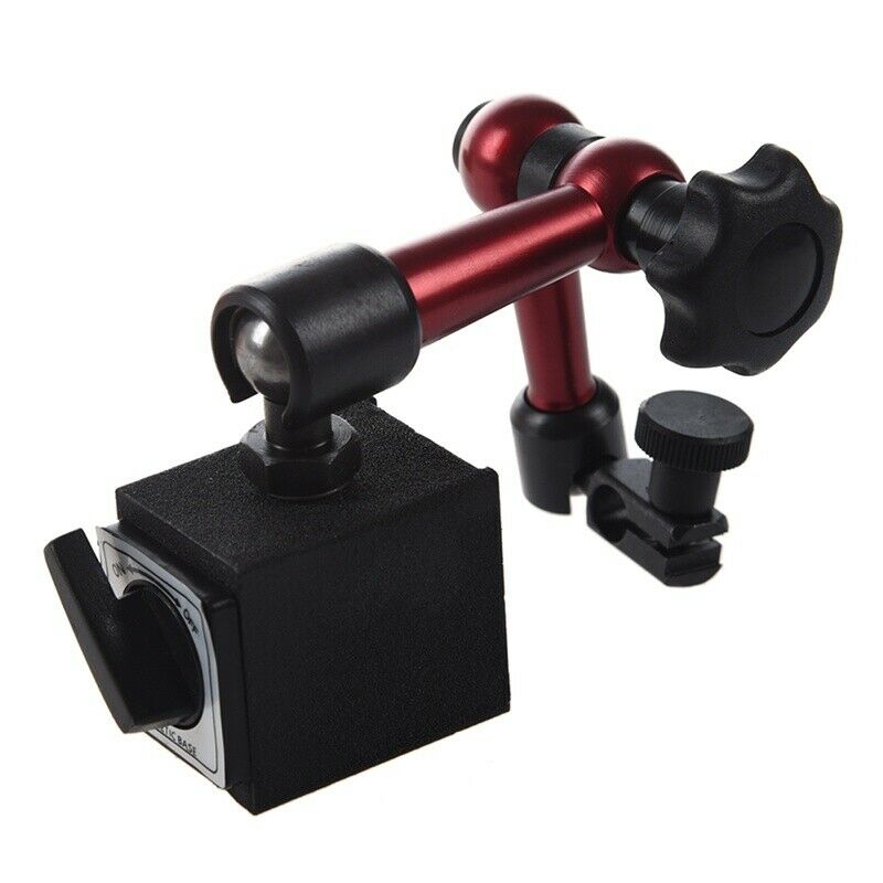 Adjustable Magnetic Gauge Stand Base Holder Digital Level Dial Test Indicator M5