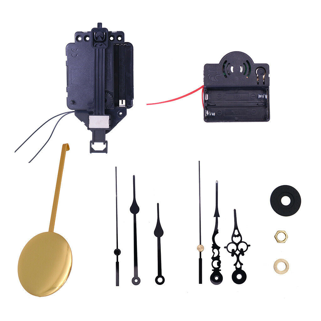 Pendulum Chime Quartz Clock Mechanism Movement Music Box Repair Accessories Kit