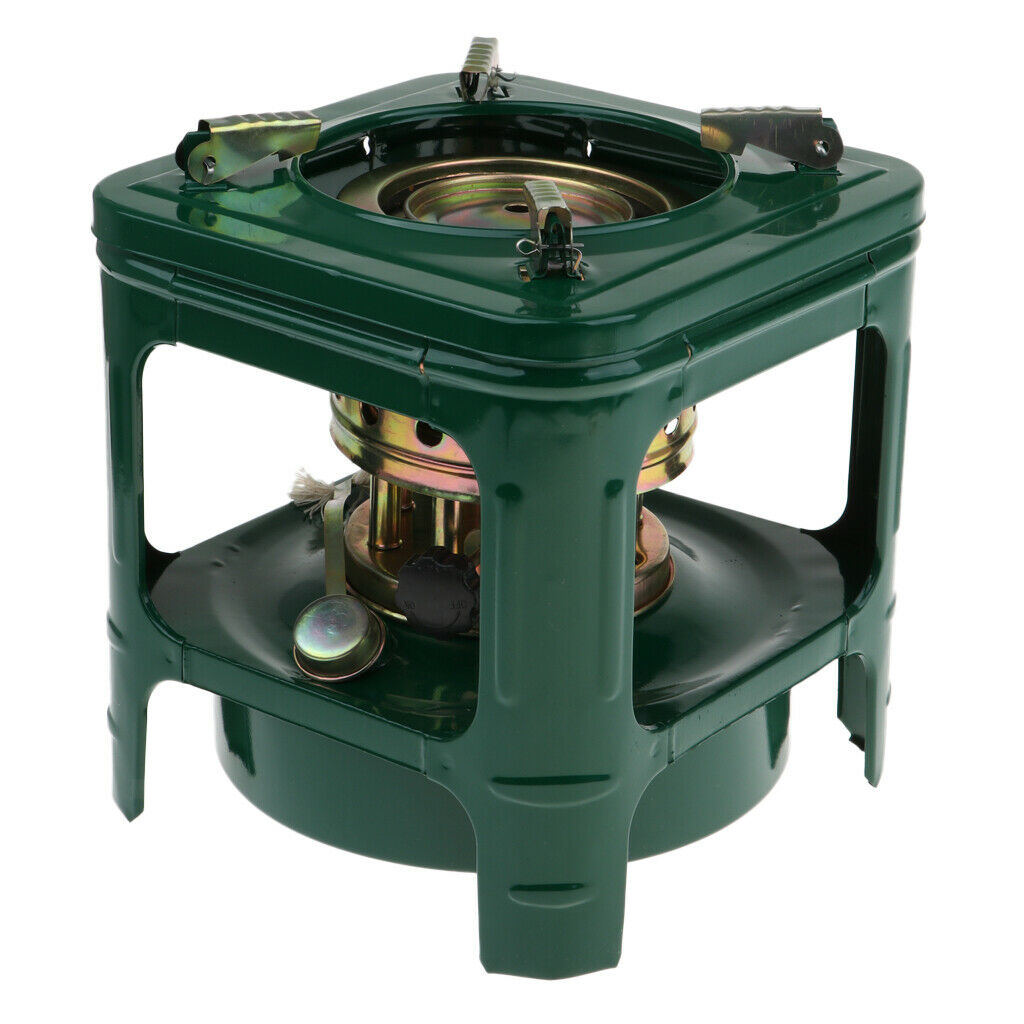 Mini Handy Camping Stove Windproof Outdoor Hiking Cookware 8 Wicks Kerosene