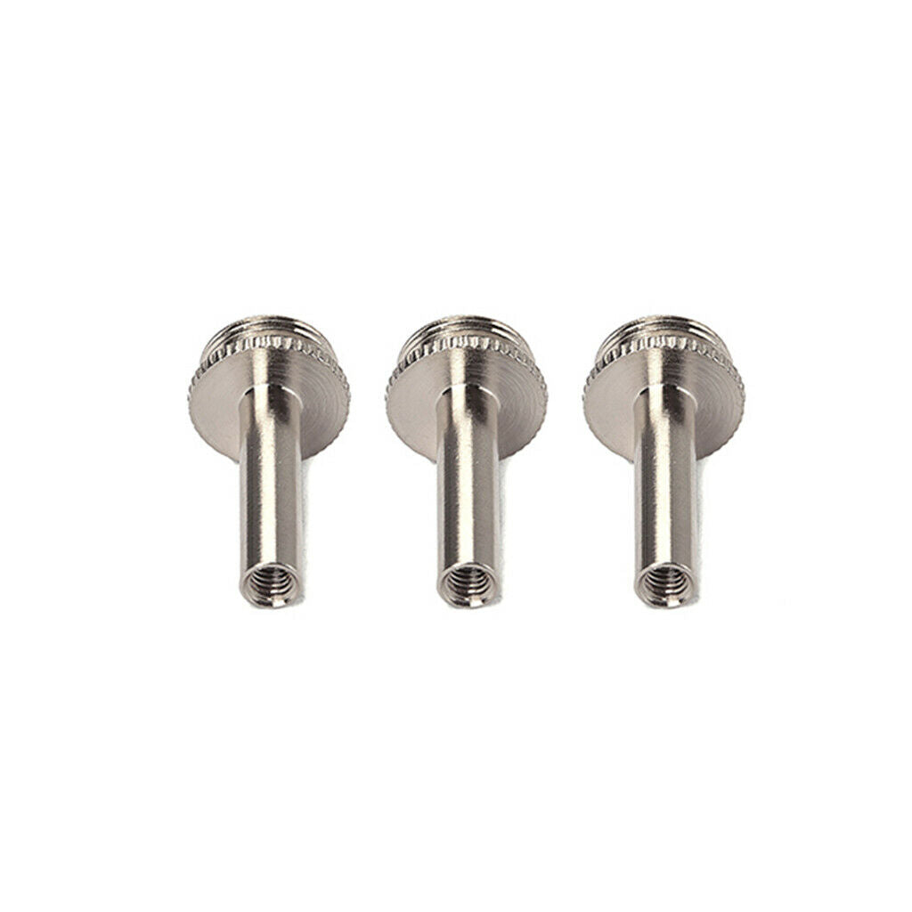 3x Metal Trumpet Connecting Rod Valve Key Screw Brass Instrument Parts