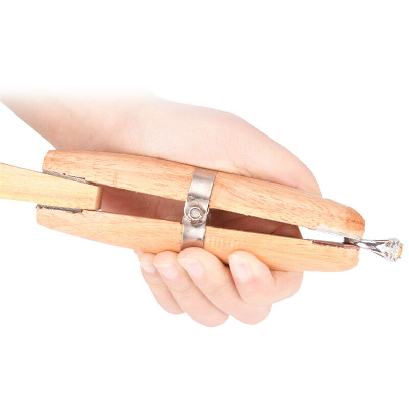 Wood Jewelers Ring Clamp Wood Jewelry Vise Tool Holder Hold Rings Fixed ClipBDA