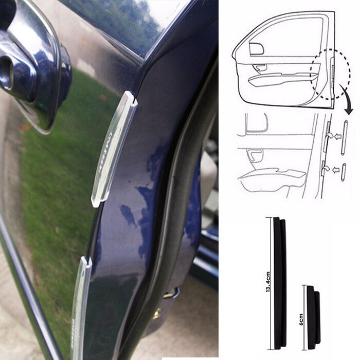 8 Protections Of Door Molding Black New OEM Door Car Door Bumper Strips New