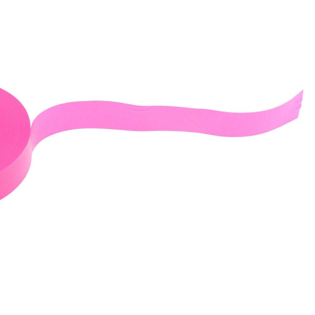 1 Pieces Pink Hunting Hiking Flagging Trail Mark Ribbons 45m.L x 10in.W
