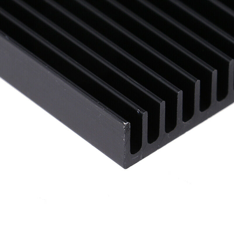 1pcs 60*60*10mm Black Aluminum Radiator Motherboard Chip Heatsink Y Fx
