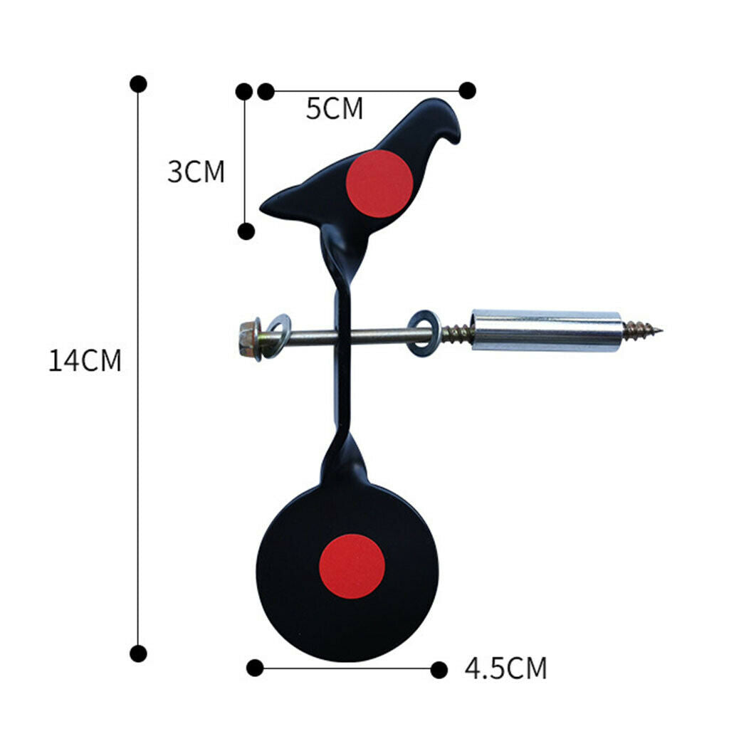 Resetting Target Shooting Target Reset Spinner Fixed for Outdoor Training
