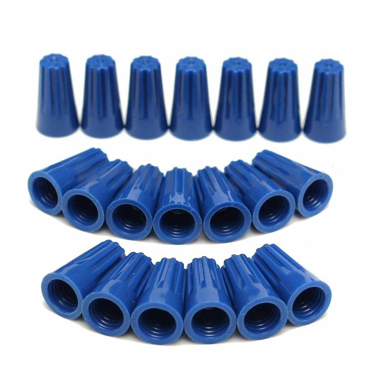 70Pc Electrical Wire Twist Connectors Nut Terminals Cap Spring Insert Assortment