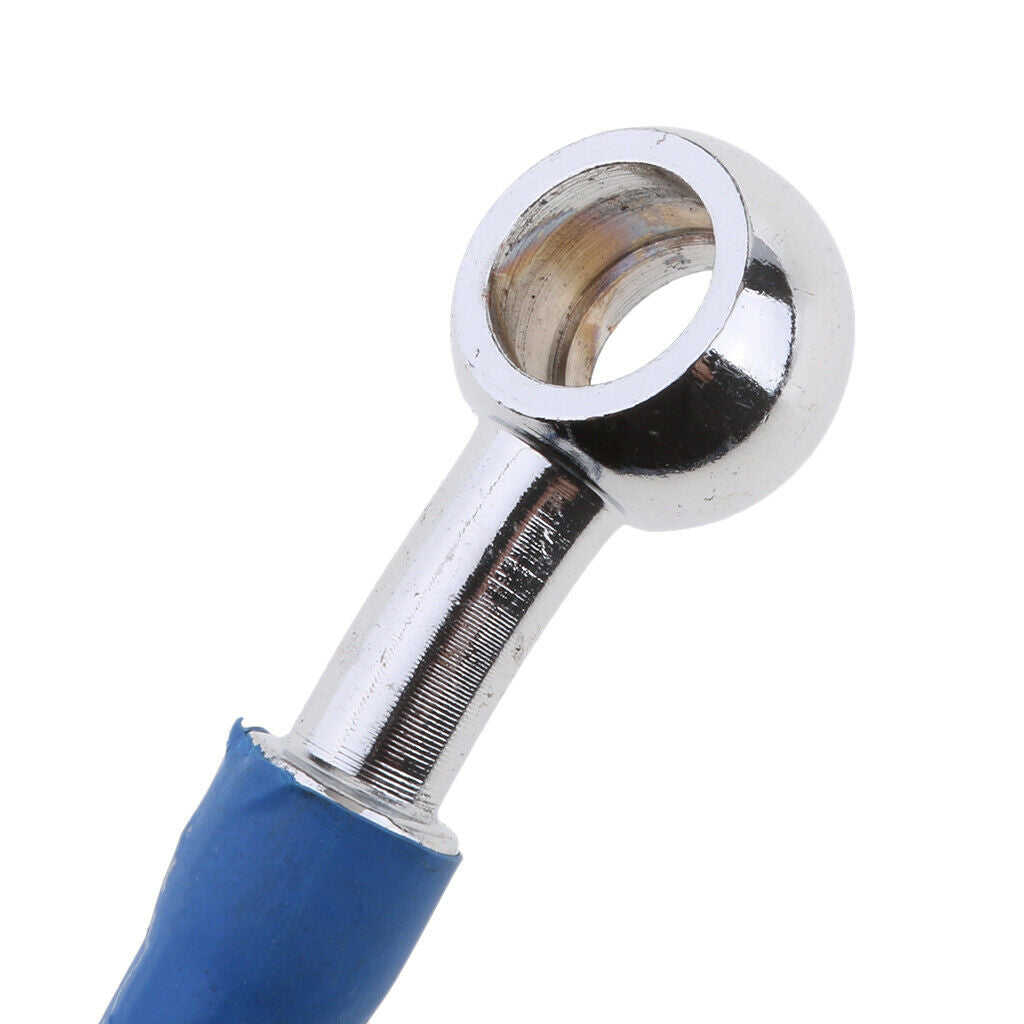 Motorbike Brake Oil Hose Line Pipe Fitting Stainless Steel Braided 80cm+85cm