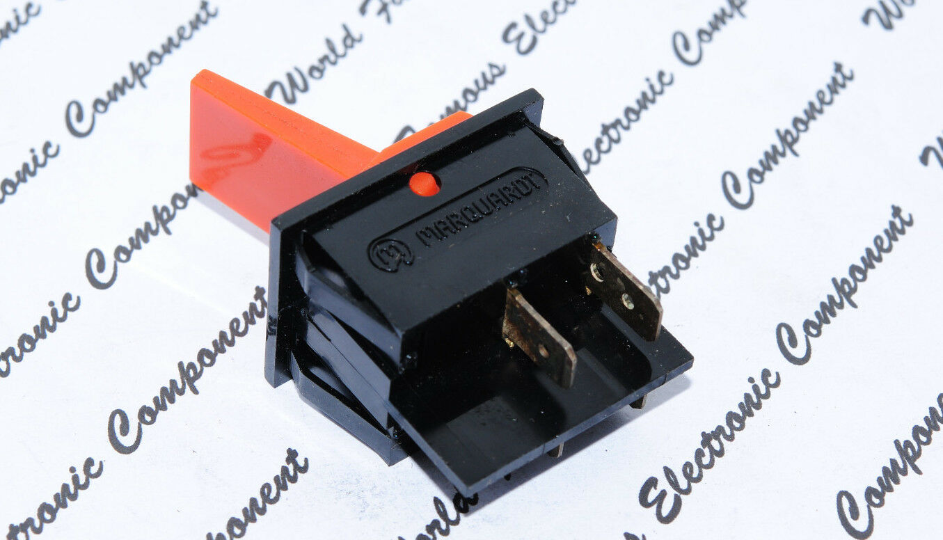 1pcs - MARQUARDT 1602 16A 125V 1/8HP - 10A 125V 1/3HP Rocker Switch - Toggle