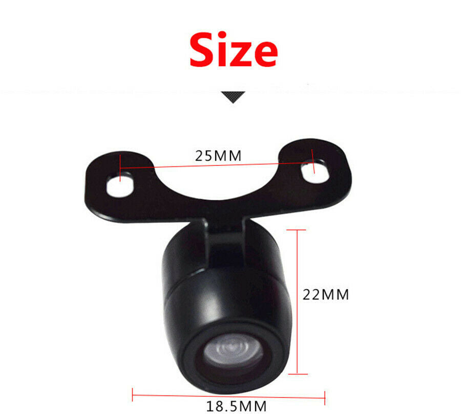 Car Dynamic Trajectory Moving Guide Line Rear View Reverse Camera + 6 Meter Line