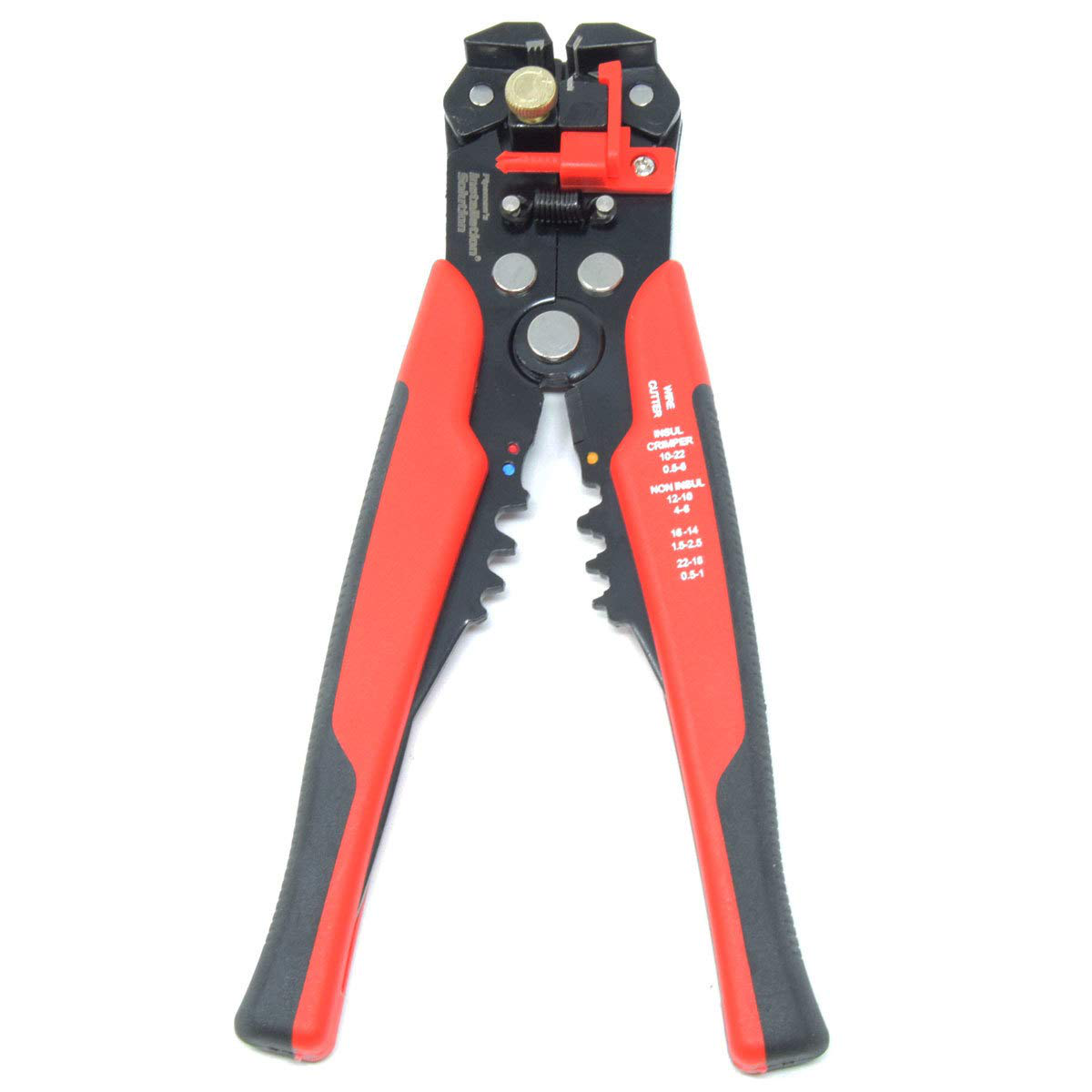 Awg Multifunctional Stranded Wire Self-Adjusting Stripper-3 In 1 10-24