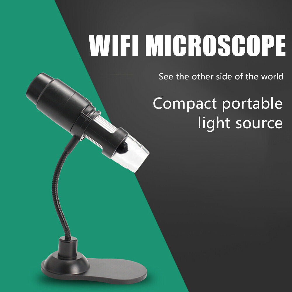 Wifi Wireless Digital Display Electronic Microscope HD Magnifying Glass LIN