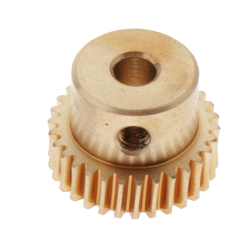 Brass Worm Gear Wheel Reduction Ratio Drive Gear Box Parts 30 Tooth