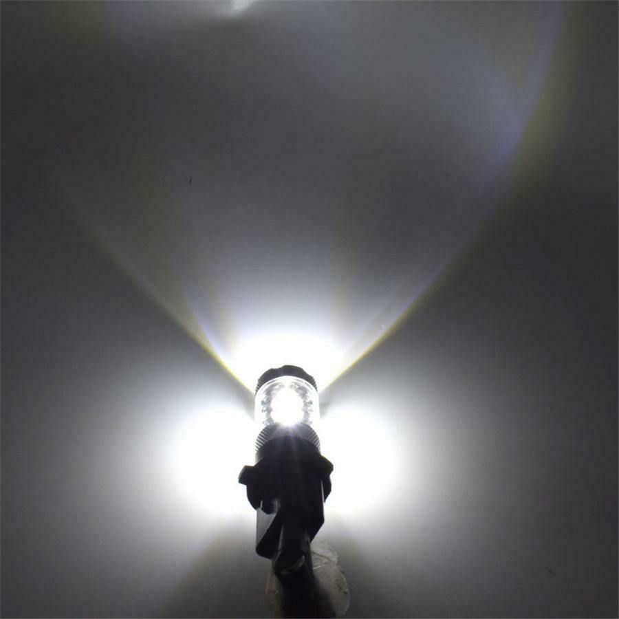 2Pcs P13W 16 LED Chips Bulbs 80W White for Chevy Camaro 2011-2013 Fog Lights DRL