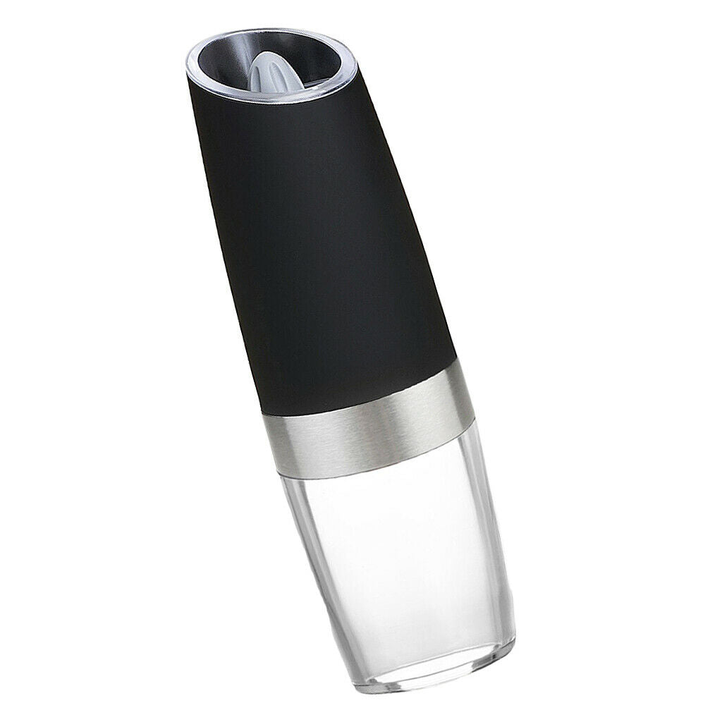 Stainless Steel Electric Pepper Mill Pepper & Salt Grinder Mill Kitchen New