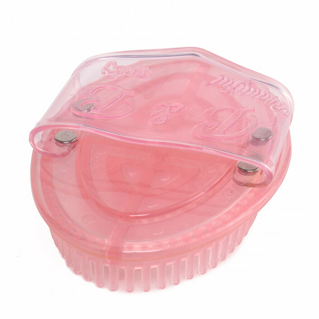 Hair Scalp Massager Shampoo Brush Meridian Brush Scalp Care Brush Pink
