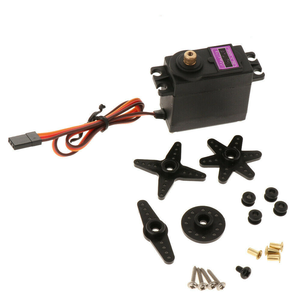 RC Products Metal Gearwheel/Case Digital Standard Servo - Robot Steering Servo
