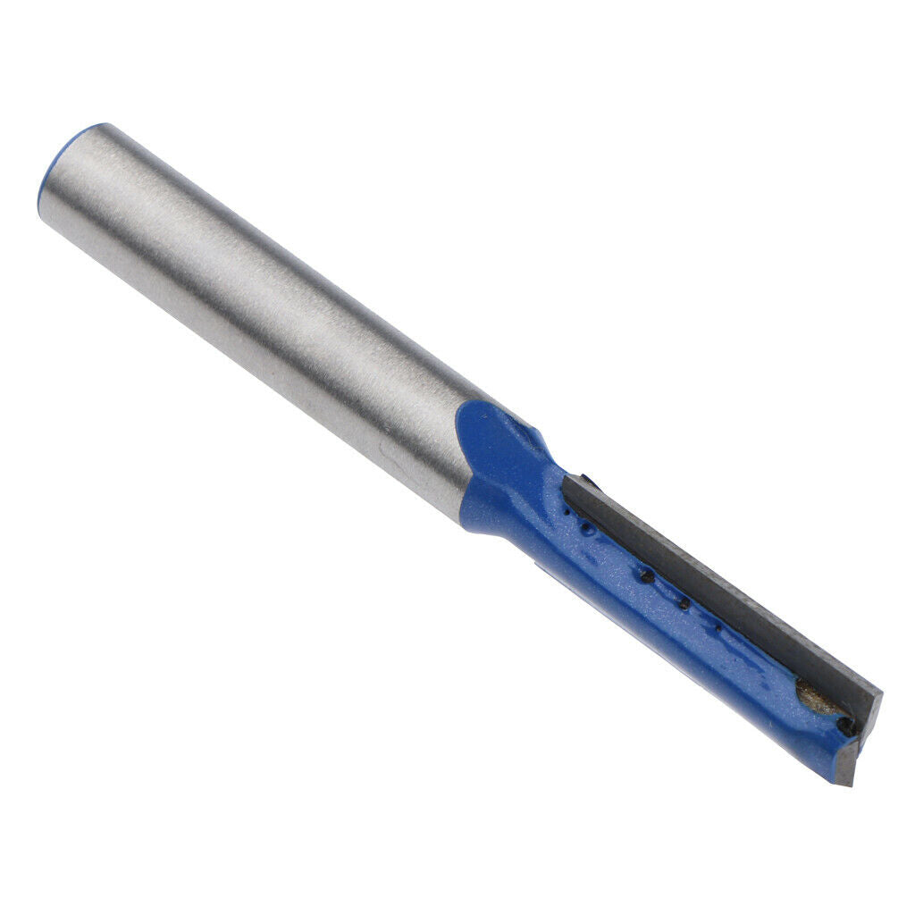 Woodworking Cutting Tools-1/4" Shank Router Bits Straight Blade 6.35mm
