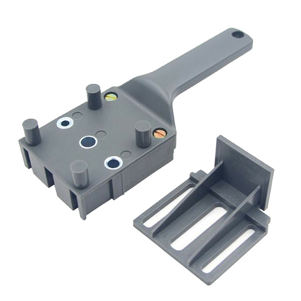 Handheld Dowel Jigs Fits 6mm 8mm 10mm Drill Guide, Metal Sleeve Wood Drilling
