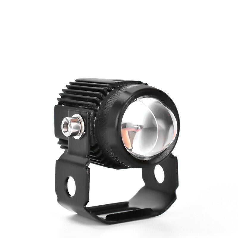 2PCS 3000K Amber White Dual Colors Driving Spotlight Fog Lamp for Off-road ATV