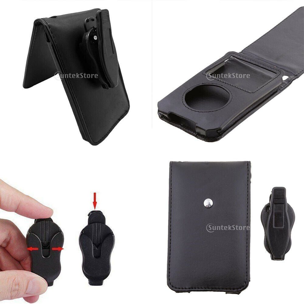 Soft Leather Holster Case Compact Sleeve Wrap Holder Skin Protector Full