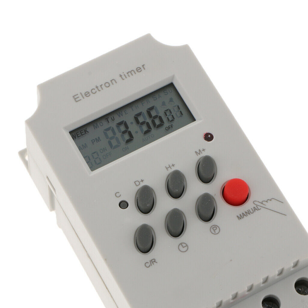 Programmable Digital Intermediate Relay Timer Swtich Micro Relay AC DC12V