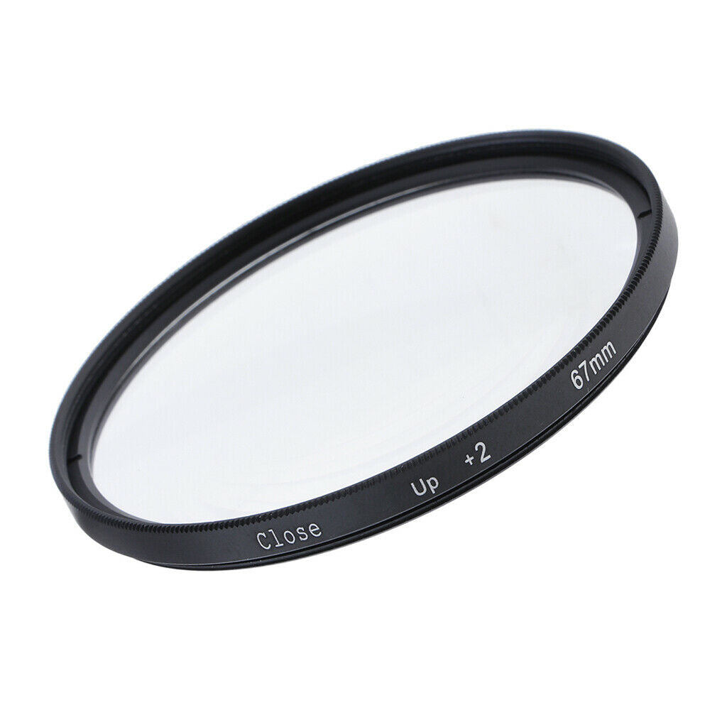 Macro Close Up Lens Filter 67mm +2 for Sony 85mm 24-70 18-200 18-135 28-75mm