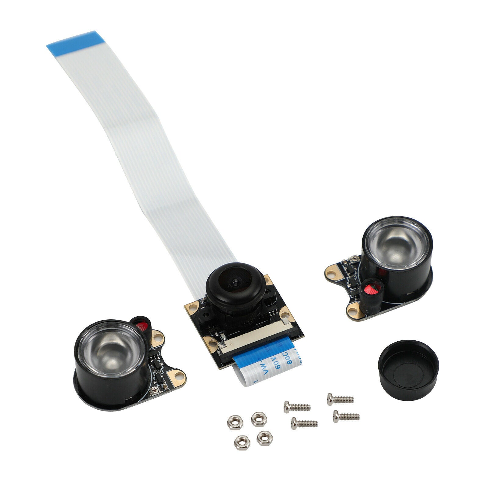 Fisheyes 130 Degree 5Mp Infrared Light Night Vision Camera for Raspberry Pi4B/3B