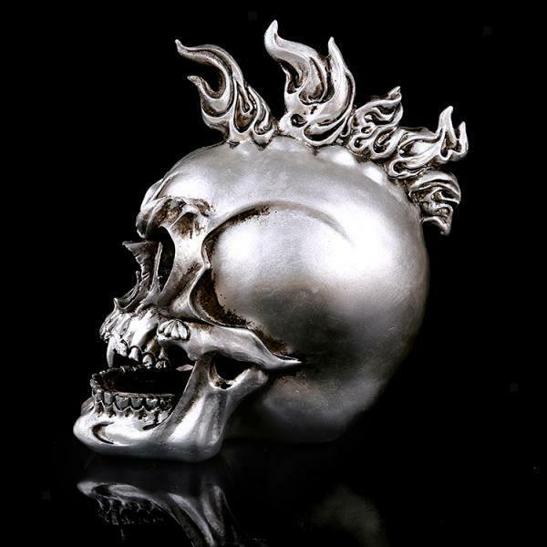 Ghostly Gothic Home Decor with Hell Wrath Demon Statue