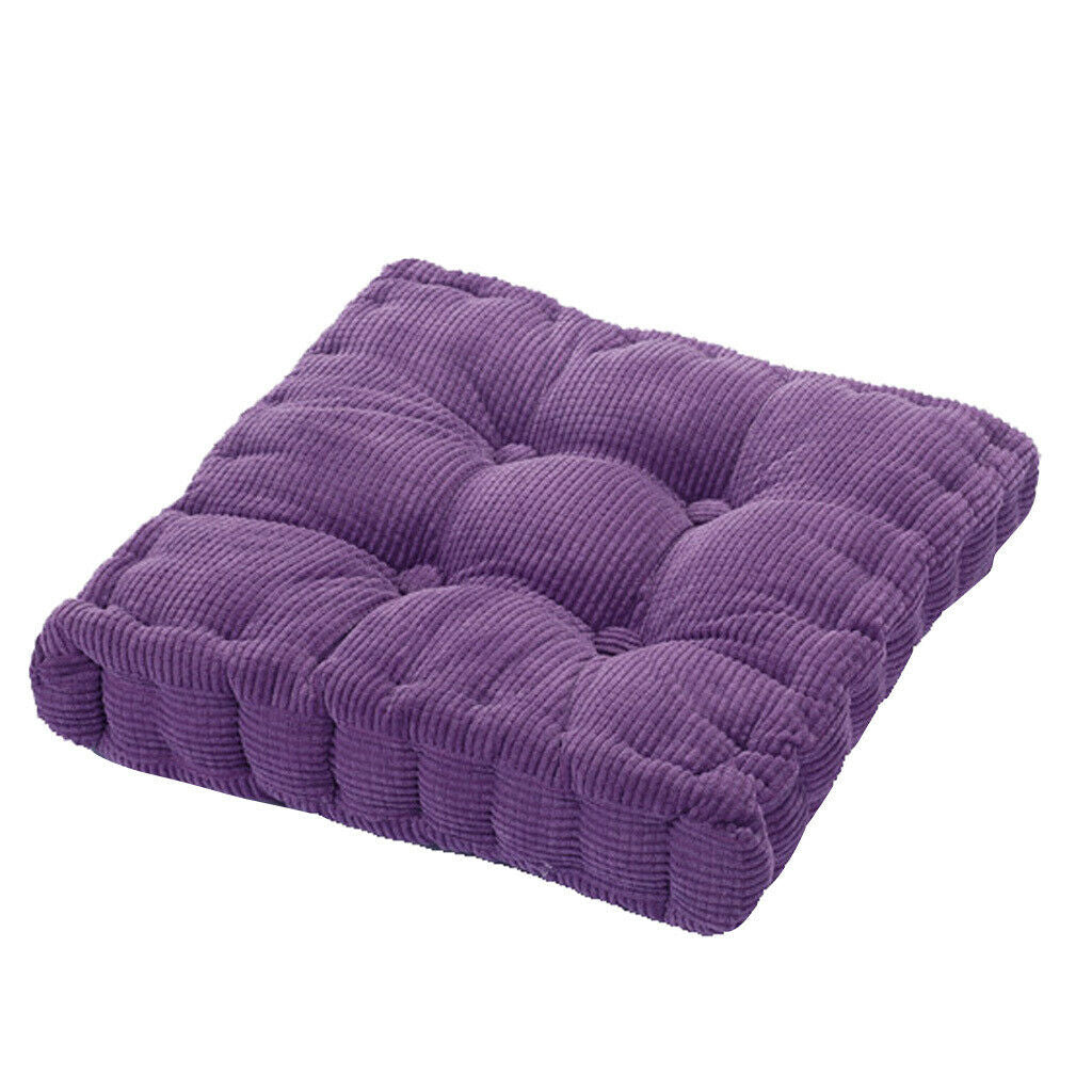 40x40cm Outdoor Car Sofa Office Square Garden Seat Chair Cushion Pad Purple