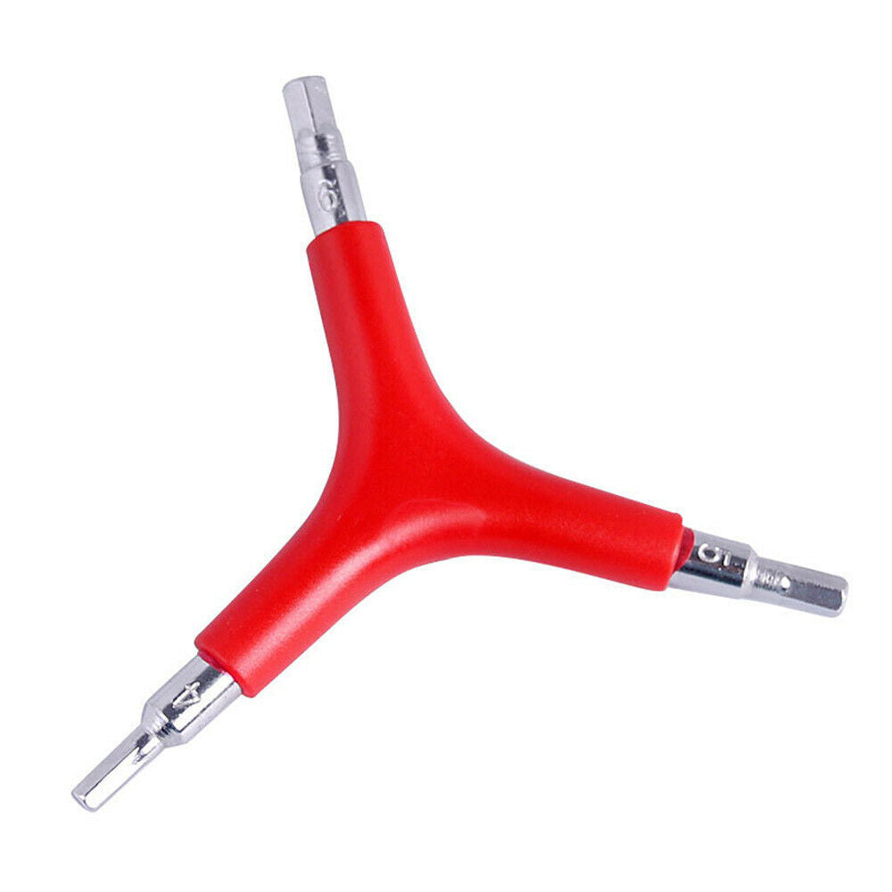 4/5/6mm Bike Bicycle Tools Y Type Hexagonal Wrench Allen Hex 3 Way Repair Acc