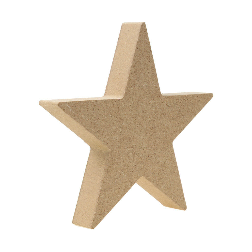 Wooden Alphabet Craft Letters Plaque Wall Hanging Wedding Nursery Decor Star