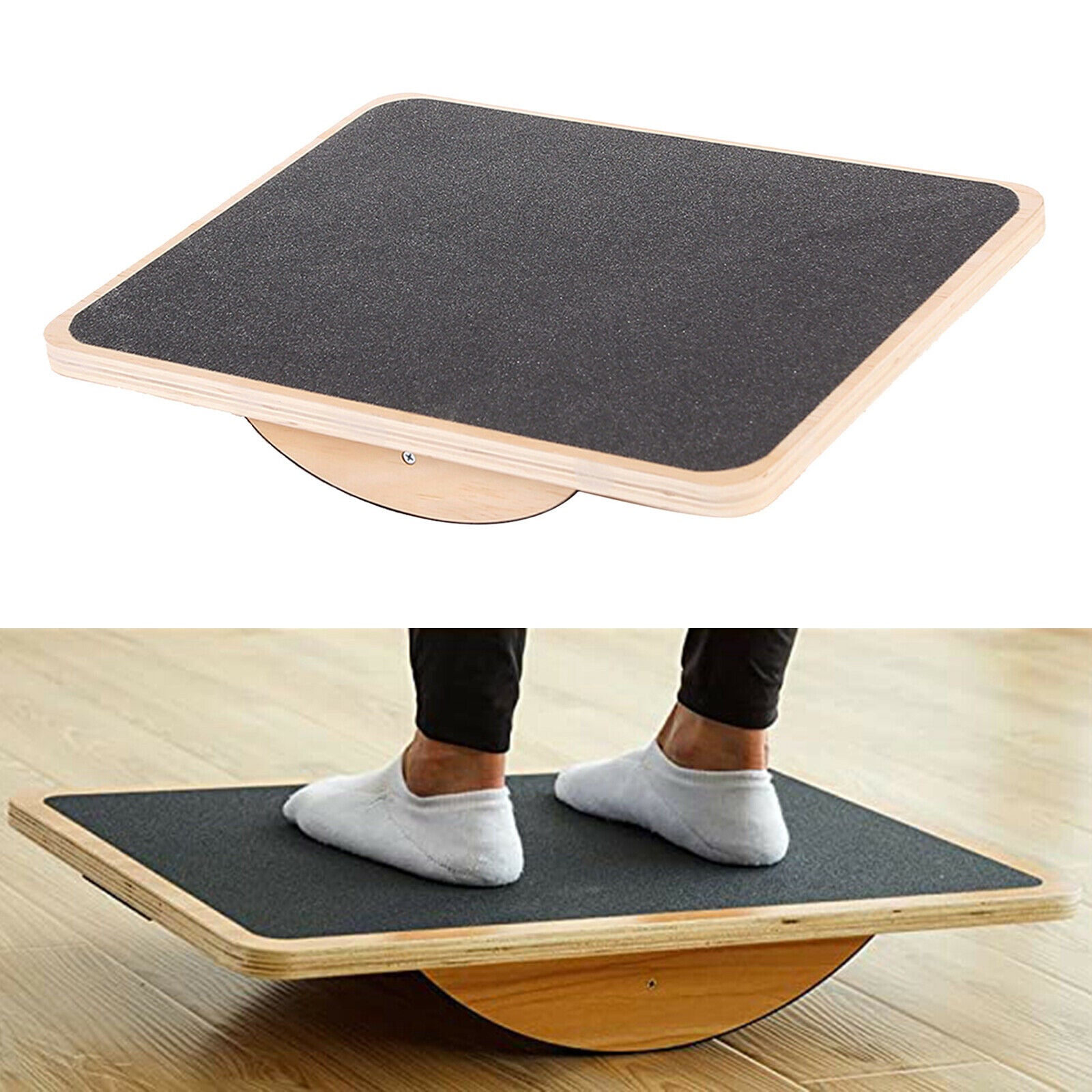 Pro  Non-slip Wood Balance Board