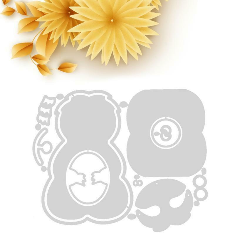 Easter Sloth Box Metal Cutting Dies Stencil Scrapbooking DIY Album Stamp Paper