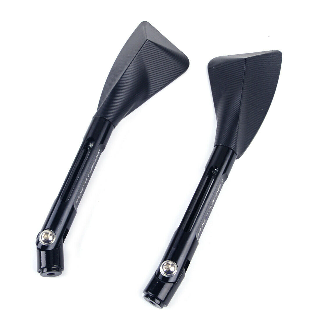 Pair of Mirrors 8mm 10mm CNC Rear Side Rearview for Scooter Motorcycle Bike An