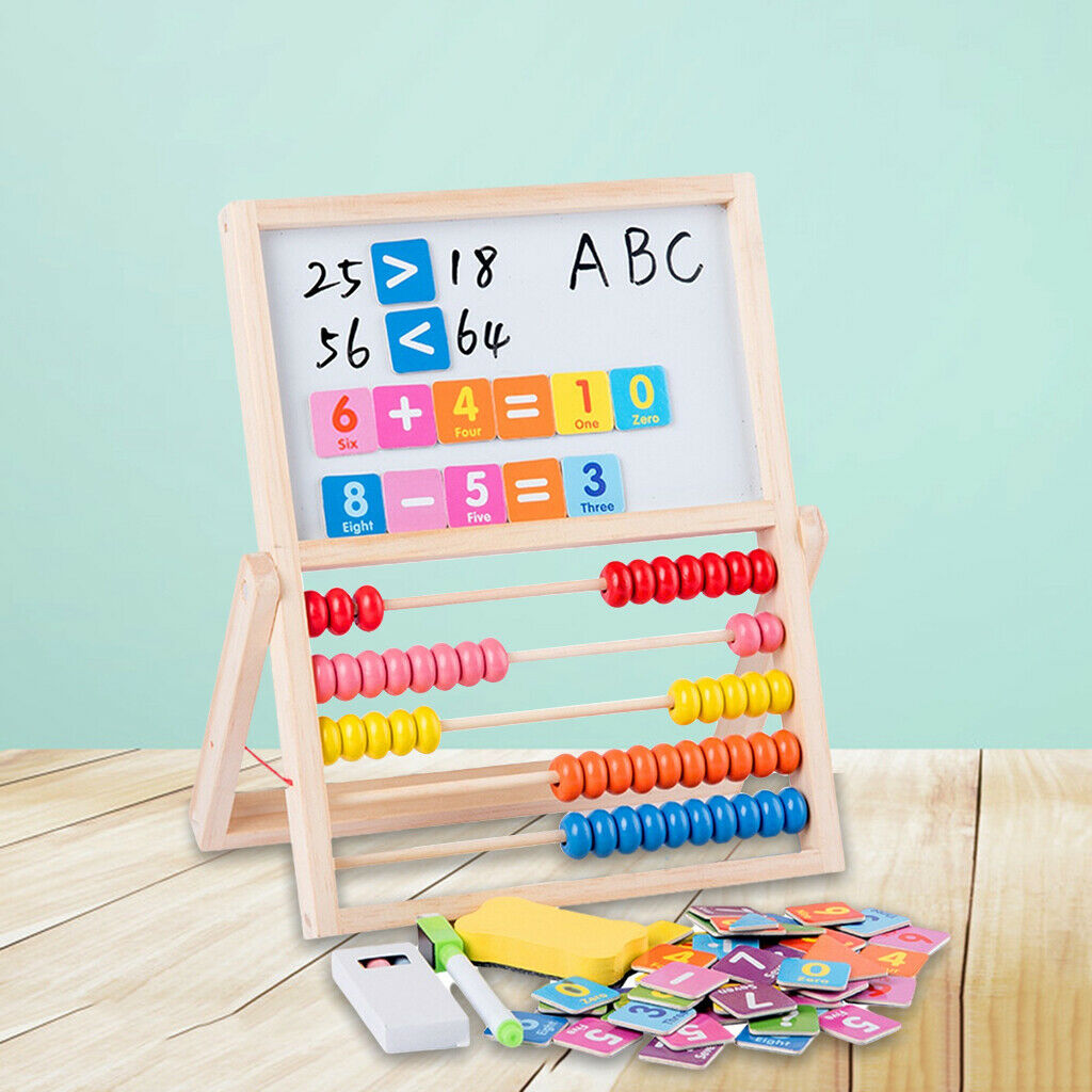 Drawing Board Art Chalkboard   Abacus Number Card Preschool Toys