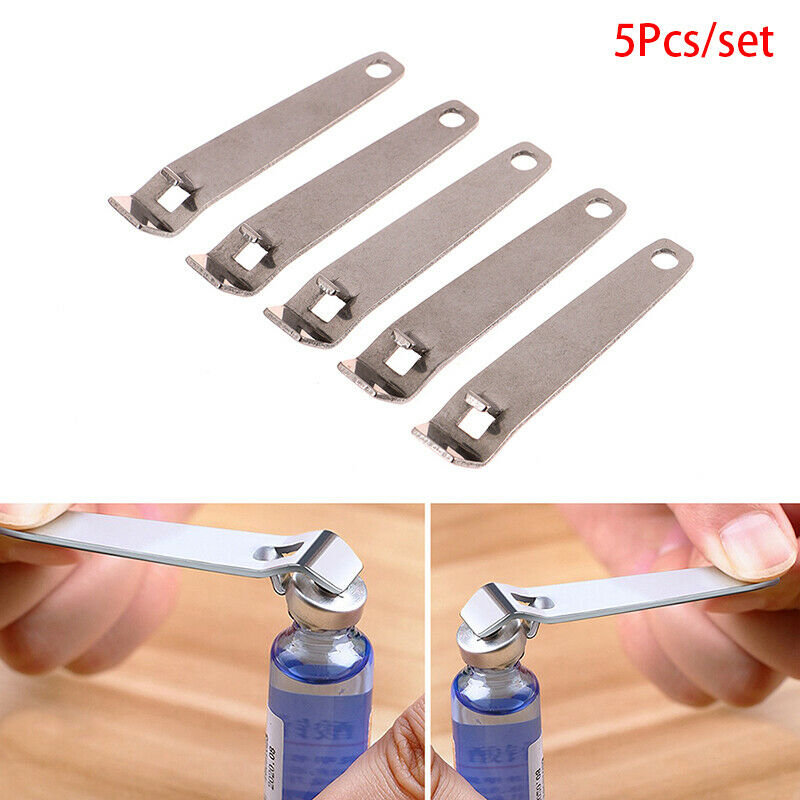 5Pcs Multifunctional Stainless Steel Opener Oral Liquid Vial Ampule OpenerBDAU
