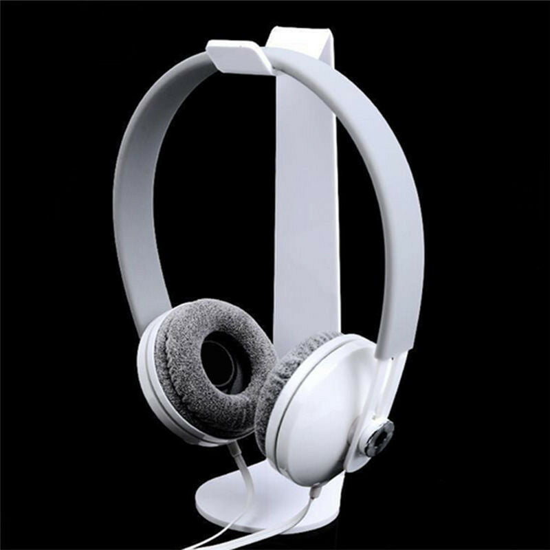Acrylic Headphone Display Stand Holderuqack Earphone Headset Hanger 'Desk.l8