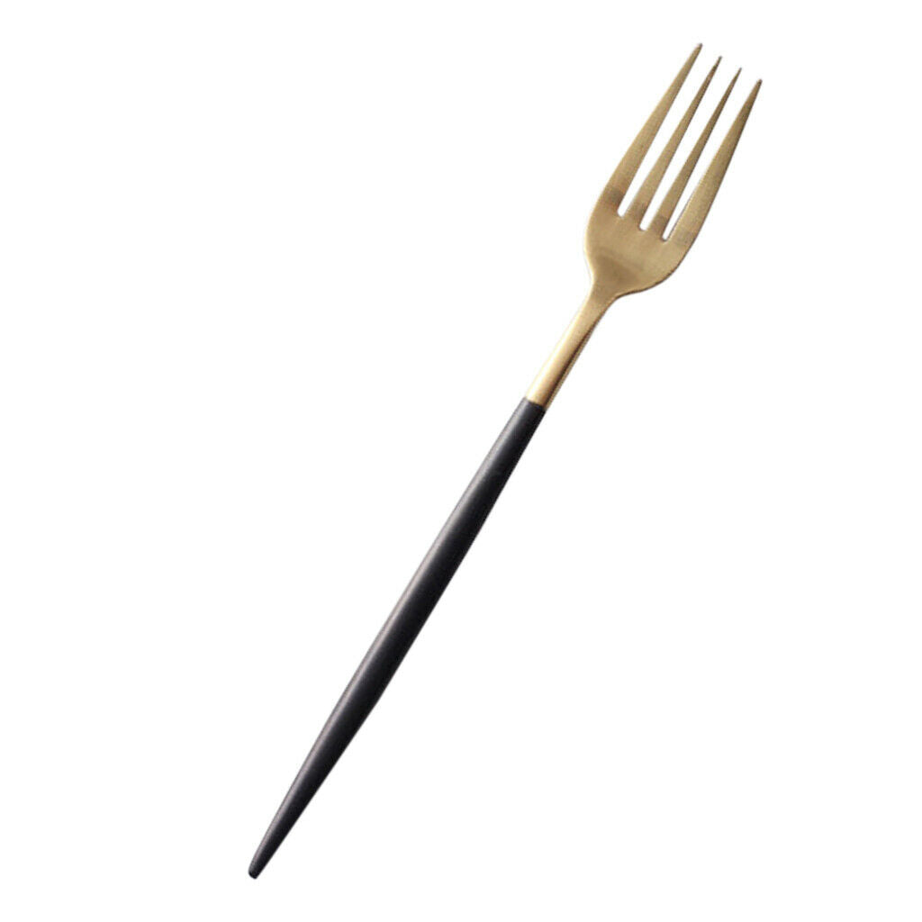 Portuguese Style Stainless Steel Frosted Table Dinner Ocher Fork Tableware